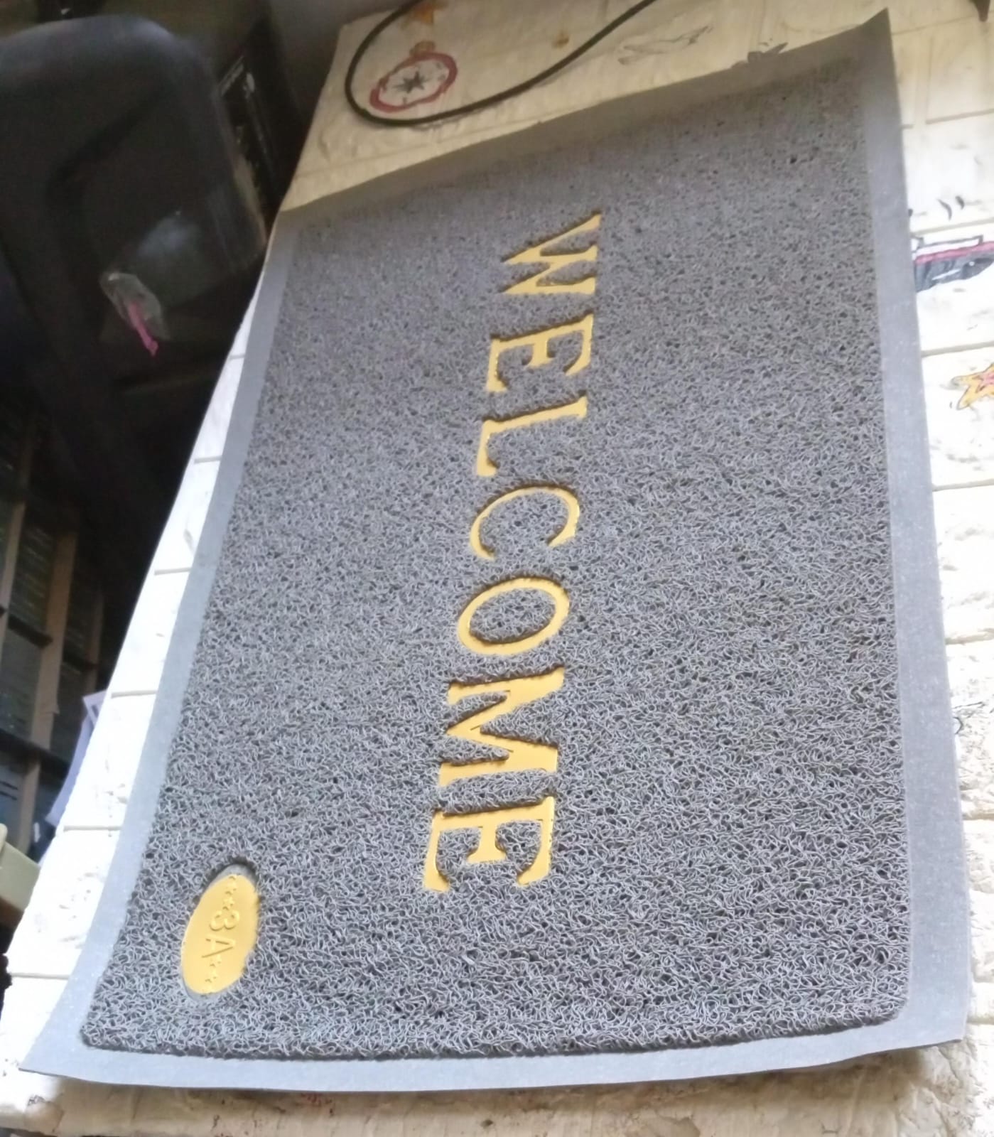 8822 Welcome Door Mat for Home Entrance Outdoor Mat Anti Slip Heavy Duty and Waterproof | Easy to Clean for Entry For Bedroom, Living Room (23x15 Inch) 8822 Welcome Door Mat for Home Entrance Outdoor Mat Anti Slip Heavy Duty and Waterproof | Easy to Clean for Entry For Bedroom, Living Room (23x15 Inch)